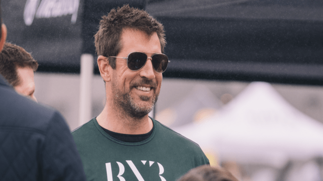 A photo of Aaron Rodgers.