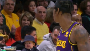 Hasbulla Pulled Up To Mavs-Lakers Game, Meets Luka Doncic, And Gets Cheered Loudly