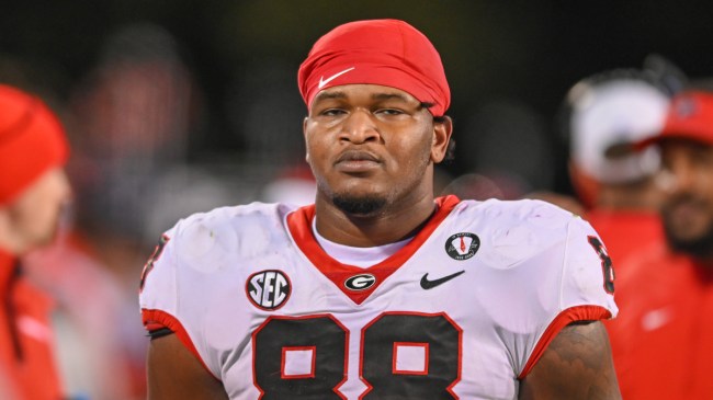 NFL Draft prospect Jalen Carter