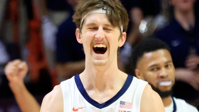 University of Illinois basketball player Matthew Mayer