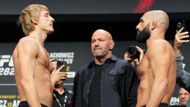 Paddy Pimblett, Dana White, and Jared Gordon