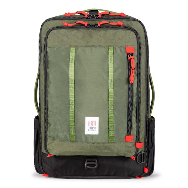 Topo Designs Global Travel Bag 30L in Olive
