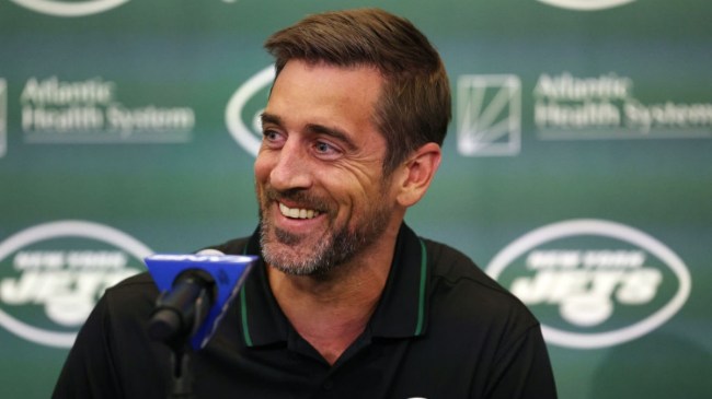 Jets QB Aaron Rodgers