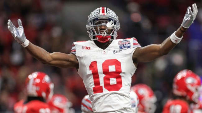 Ohio State wide receiver Marvin Harrison Jr