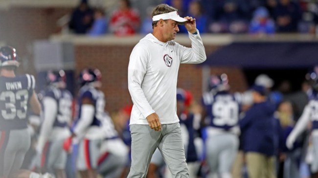 Ole Miss coach Lane Kiffin