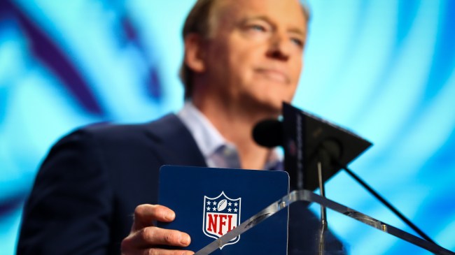 NFL commissioner Roger Goodell