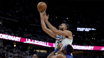 Nuggets Fans Ruthlessly Trolled Timberwolves Center Rudy Gobert During Blowout Game 1 Win