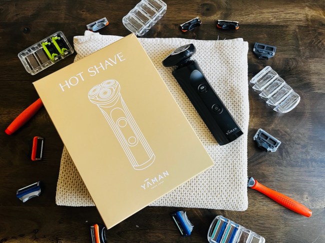 YA-MAN ‘Hot Shave’ Heated RF Electric Shaver
