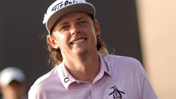 Cameron Smith Chugs Booze From A Shoe During LIV Golf Event In Australia