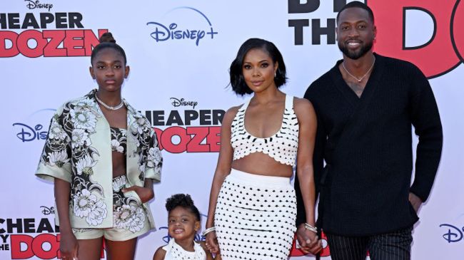 dwayne wade and his family