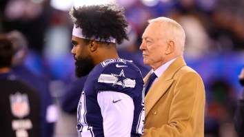 Jerry Jones Teases Idea Of Possibly Re-Signing Ezekiel Elliott