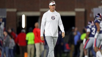 College Football Fans Have Same Response To Seeing Lane Kiffin Single Deion Sanders Out On Social Media
