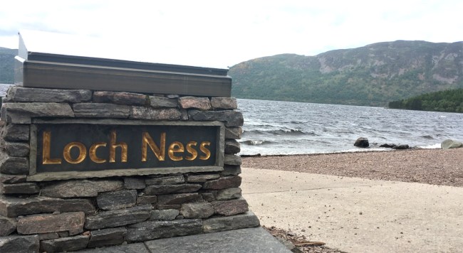 loch ness sign monster sighting