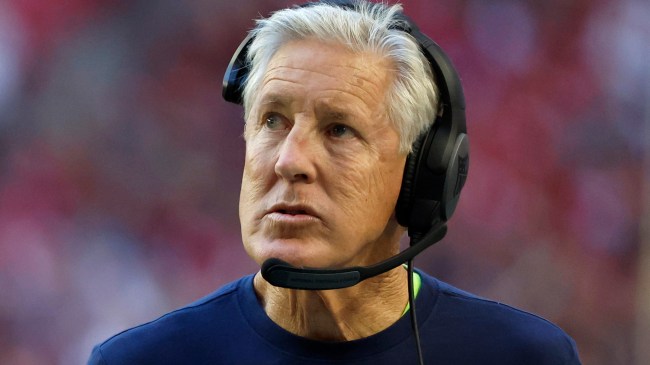 Seattle Seahawks head coach Pete Carroll