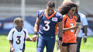 Russell Wilson Beams With Pride When His Stepson Hits First Home Run