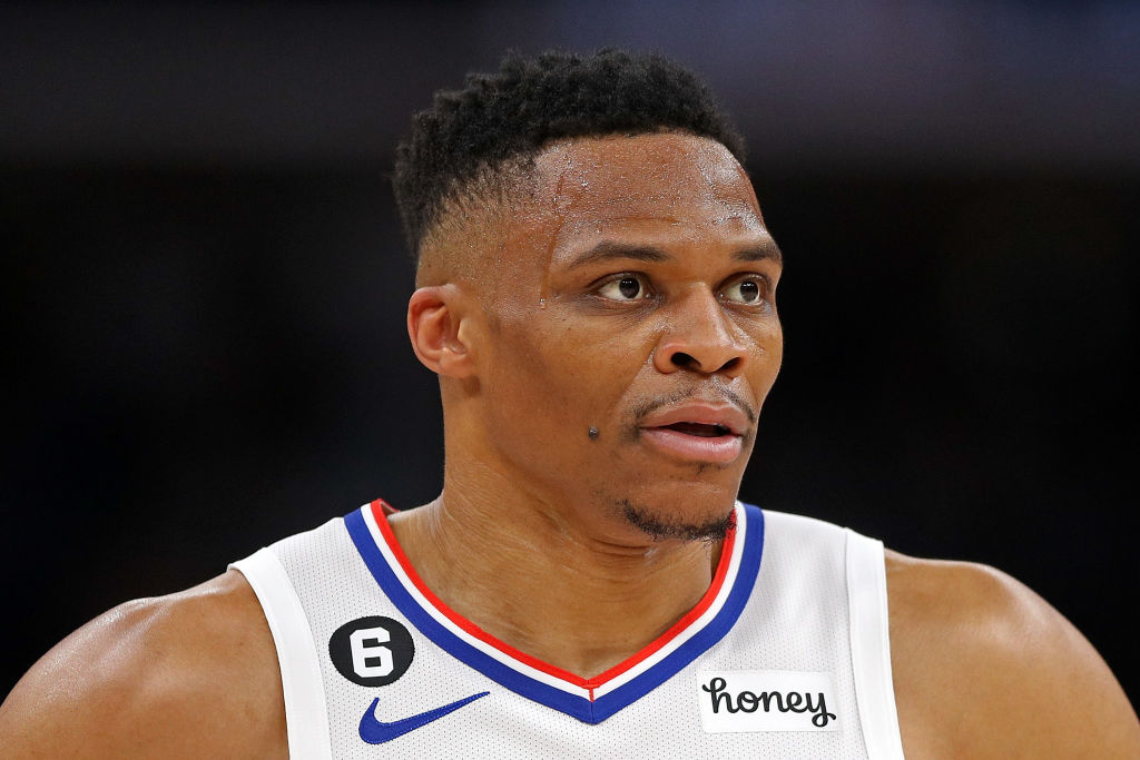 Russell Westbrook in the game