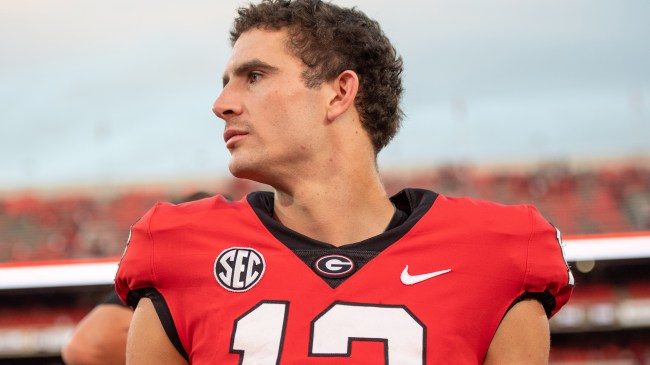 Georgia Bulldogs quarterback Stetson Bennett