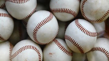 Air Force Slugger Salutes While Rounding The Bases After Crushing A 523-Foot Bomb