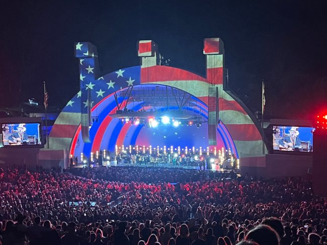 Hollywood Bowl for Willie Nelson's 90th Birthday Party