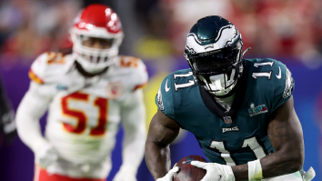 WATCH: Philadelphia Eagles Superstar WR AJ Brown Narrowly Escapes Scary Car Crash While Riding Bike