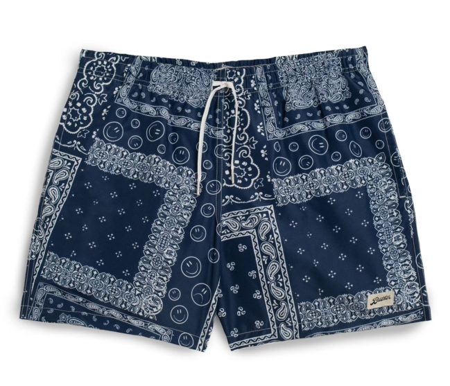 Bather Trunk Co. Bandana Swim Short; shop summer apparel at Huckberry