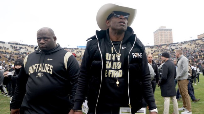 Colorado coach Deion Sanders