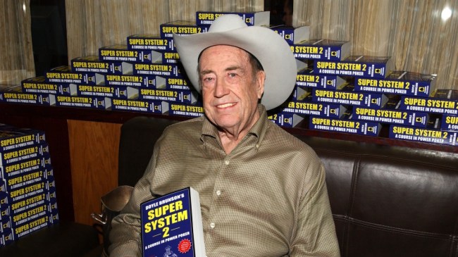Poker Legend Doyle Brunson