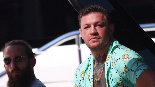 Conor McGregor at the Monaco Grand Prix