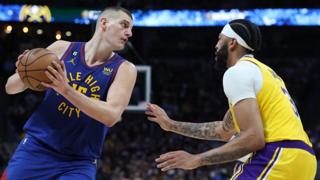 Nuggets Nikola Jokic and Lakers Anthony Davis