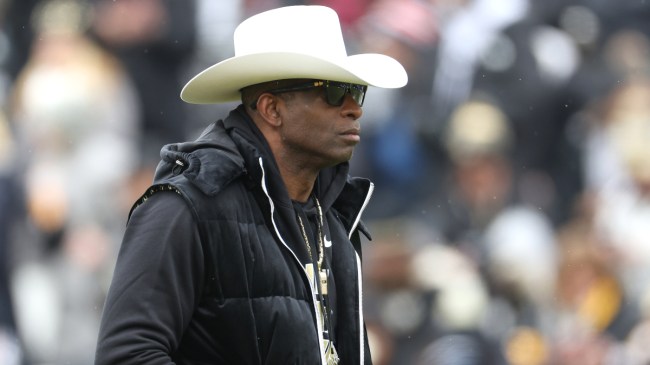 Colorado head coach Deion Sanders