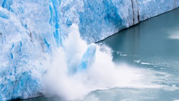 Surfing Tsunami Waves Caused By Falling Glaciers Is Proof Surfers Are Crazy (Video)