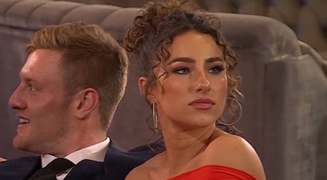 Gia Duddy at the NFL draft 