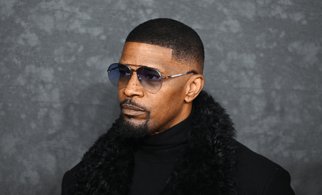 jamie foxx creed 3 premiere - mike tyson stroke