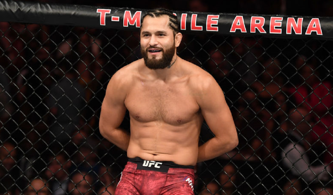 Jorge Masvidal in the cage