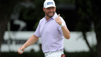 Michael Block’s Legend Grows After He Saves Par With Insane Shot Off A Gravel Bridge
