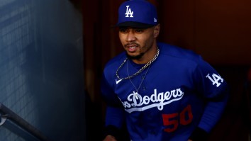 Mookie Betts Responds To Hilarious Fan Sign That Claims He Eats His Corn In An Interesting Way