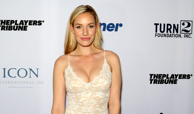 paige spiranac red carpet - how to hit flop shot tiktok