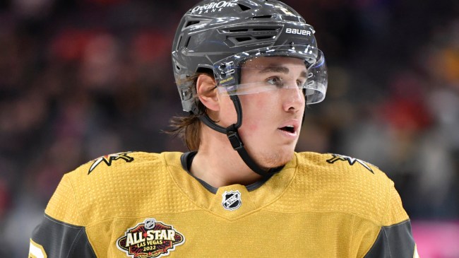 Las Vegas Golden Knights defenseman Zach Whitecloud