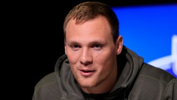 Lions Rookie LB Jack Campbell’s Fiancé Goes Viral For Tackling Him