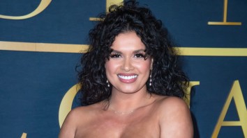 FS1 Host Joy Taylor’s Blue Dress Goes Viral During Night Out In Beverly Hills