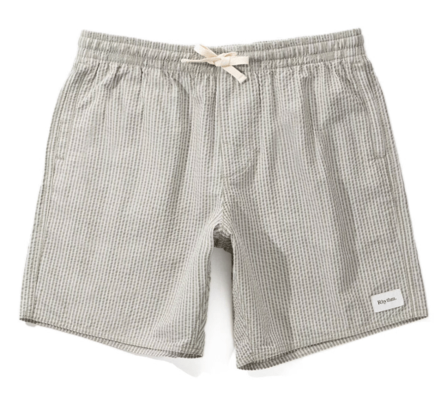 Rhythm Seersucker Stripe Jam Short