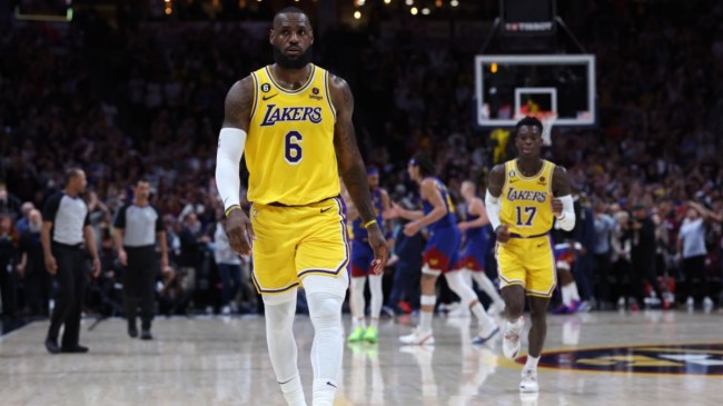 Lakers star LeBron James