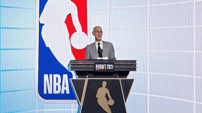 Adam Silver at the NBA Draft