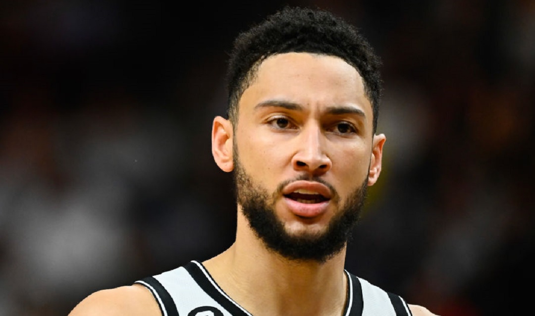 Ben Simmons on the court