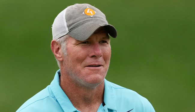 brett favre playing golf - jeff pearlman idiot