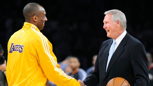 Kobe Bryant and Jerry West