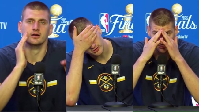 nikola jokic reaction