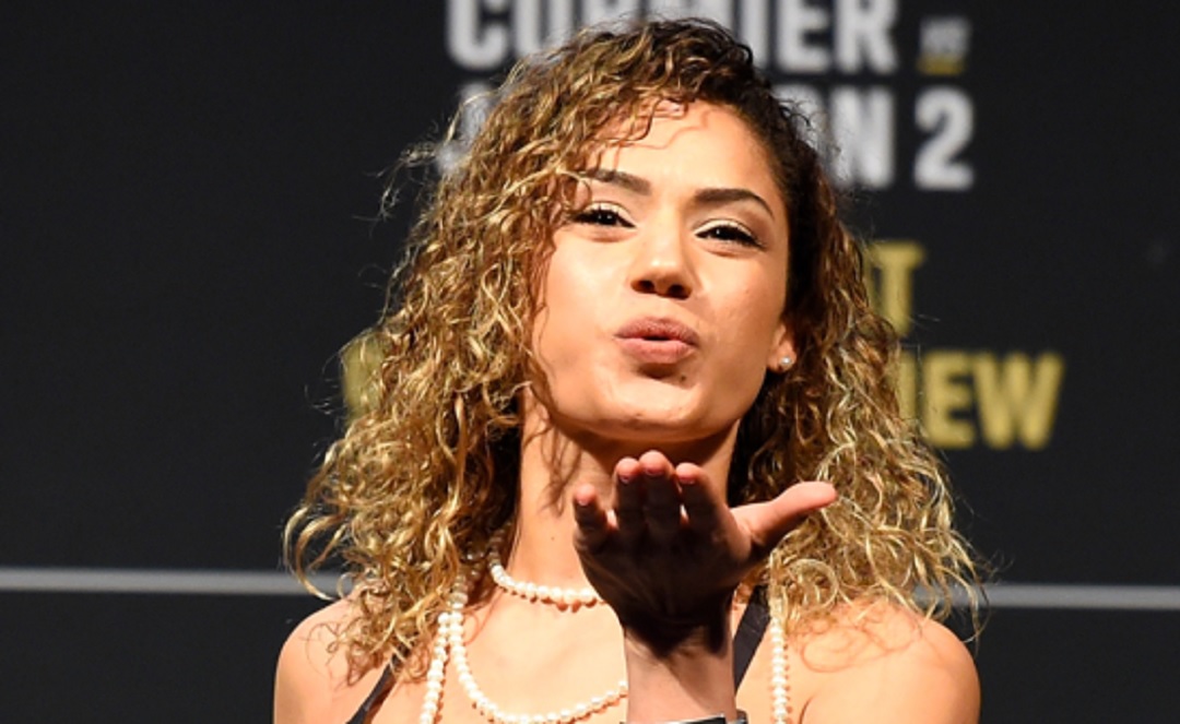 Pearl Gonzalez in the ring 