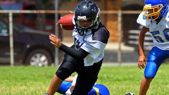 Youth football players