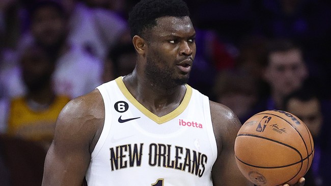 New Orleans Pelicans center Zion Williamson